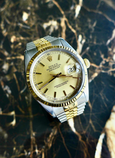 Rolex Men's Oyster Perpetual Datejust Ref.16013F Steel &amp; Gold 1979