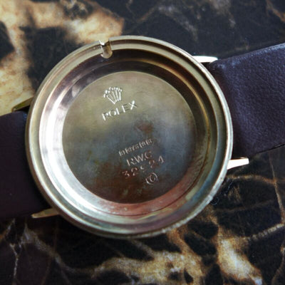 1968年製 ロレックス メンズ プレシジョン 9Kゴールド 腕時計