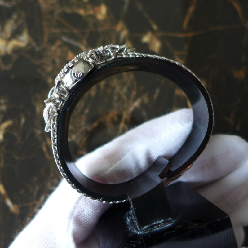 1969年製 ロレックス レディース カクテル ダイヤモンドを散りばめた18Kゴールド腕時計