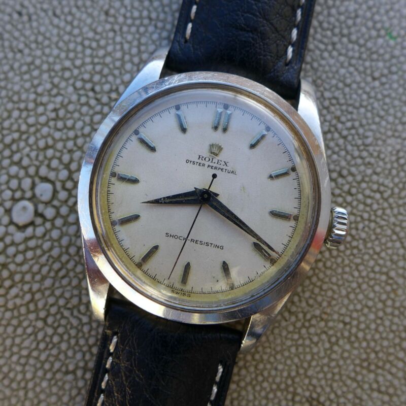 Vintage 1953 Rolex "Everest Explorer" Oyster Perpetual Shock Resistance REF. 6298