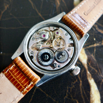 1941 Rolex Men's Oyster Ref. 2595 Military WW2 Chronometer Wristwatch