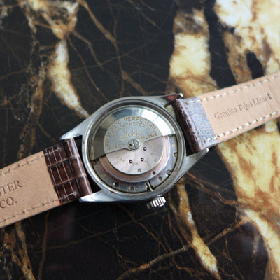 1964 Rolex Men's Oyster Perpetual Ref.5028/5026 Bubble Back OVETTONE 