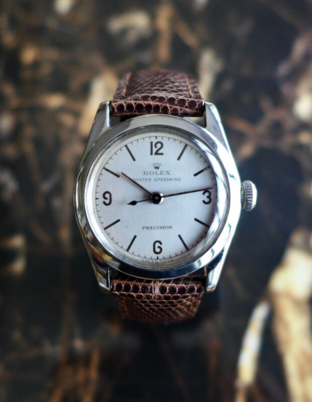 アンティーク【本物】ROLEX 腕時計 1946年ヴィンテージレディースウォッチ